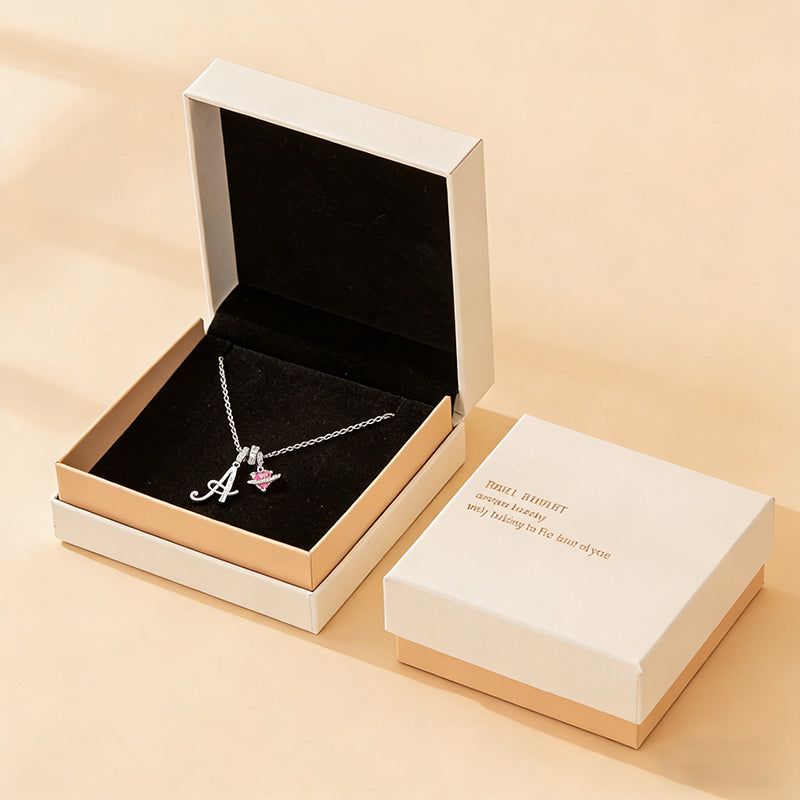 💖 LAST DAY – 57% OFF ✨ 3-layer pendant necklaces with initials A-Z 🎀 | Personalized & elegant