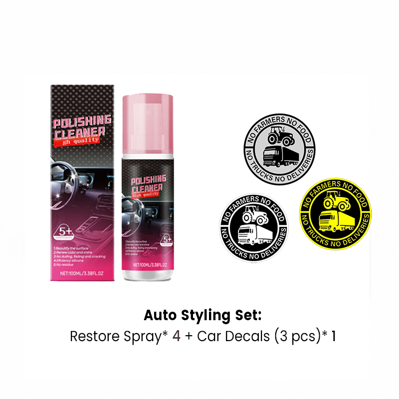 š„Buy More Save Moreš„Instant Shine & Protection Car Interior Polisherš