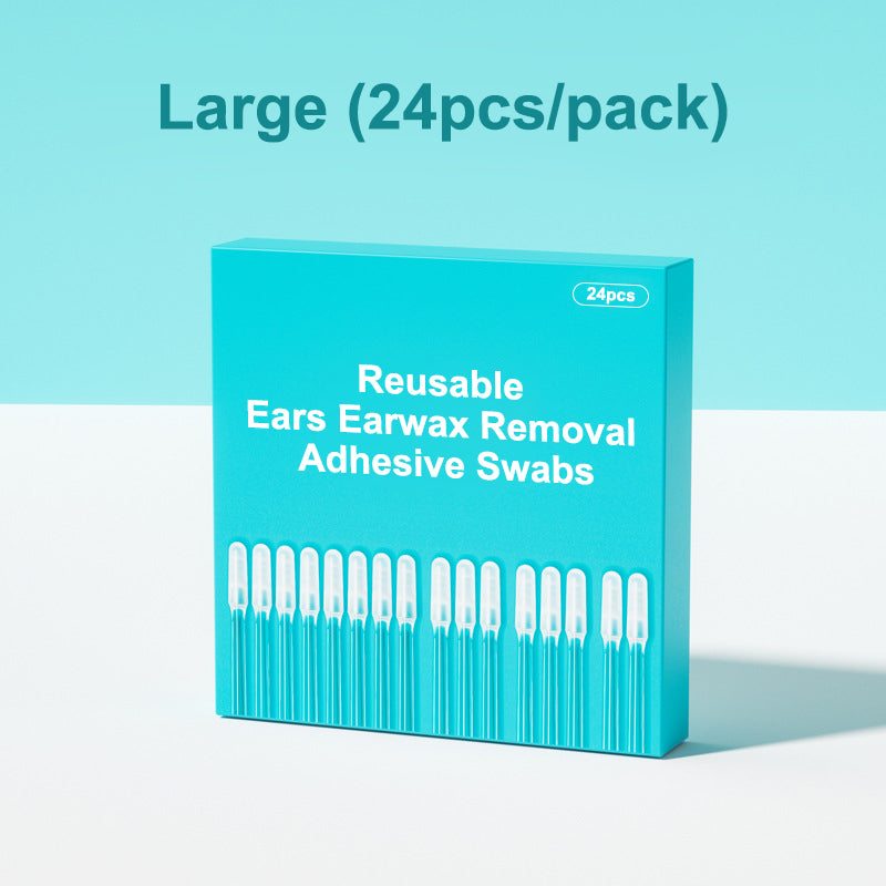 🥳2026 HOT SALE🥳💞50K+ SOLD!🧏♂️🌿 50% OFF! Reusable Earwax Remover – Soft adhesive tip, no cotton mess. Simple & gentle for seniors. Keep ears clean & comfortable. 🤲💚