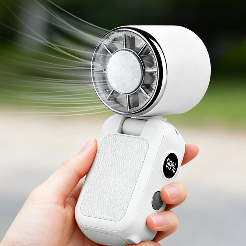 3-in-1 Foldable Cooling Fan with Power Bank