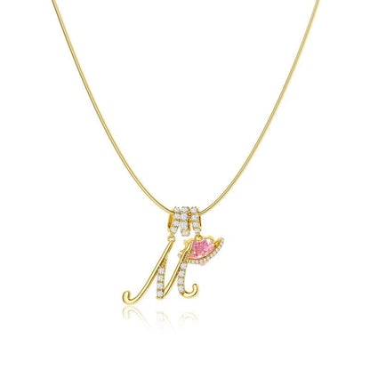 💖 LAST DAY – 57% OFF ✨ 3-layer pendant necklaces with initials A-Z 🎀 | Personalized & elegant