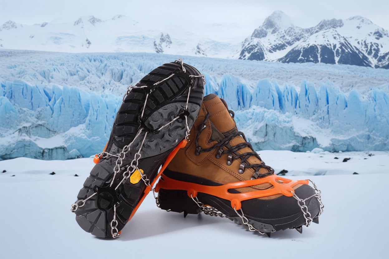 Outdoor Anti-Slip Crampons for Hiking Boots & Shoes