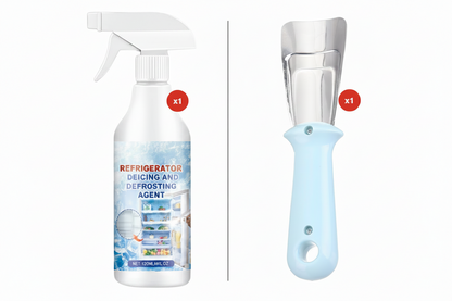 🧊 BUY 2 GET 1 FREE! ✨ Defrosting Spray for Fridge & Freezer - Rapid Ice Removal with Eco-Friendly Formula for Effortless Cleaning 🌿❄️