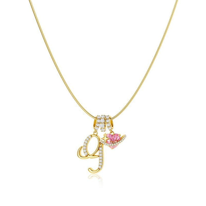 💖 LAST DAY – 57% OFF ✨ 3-layer pendant necklaces with initials A-Z 🎀 | Personalized & elegant