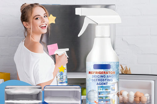 🧊 BUY 2 GET 1 FREE! ✨ Defrosting Spray for Fridge & Freezer - Rapid Ice Removal with Eco-Friendly Formula for Effortless Cleaning 🌿❄️