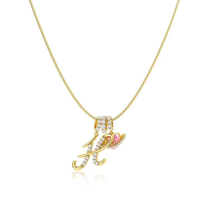 💖 LAST DAY – 57% OFF ✨ 3-layer pendant necklaces with initials A-Z 🎀 | Personalized & elegant