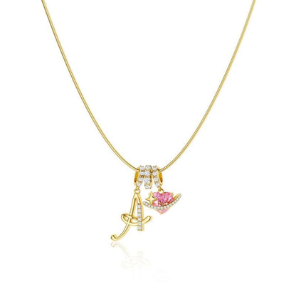 💖 LAST DAY – 57% OFF ✨ 3-layer pendant necklaces with initials A-Z 🎀 | Personalized & elegant