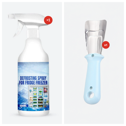 🧊 BUY 2 GET 1 FREE! ✨ Defrosting Spray for Fridge & Freezer - Rapid Ice Removal with Eco-Friendly Formula for Effortless Cleaning 🌿❄️
