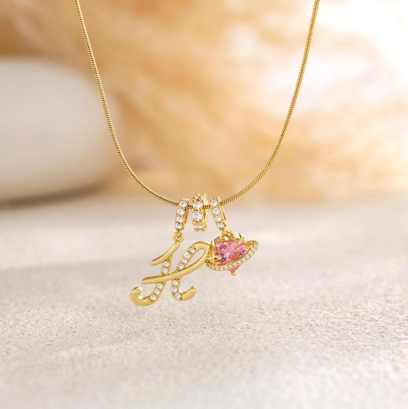 💖 LAST DAY – 57% OFF ✨ 3-layer pendant necklaces with initials A-Z 🎀 | Personalized & elegant