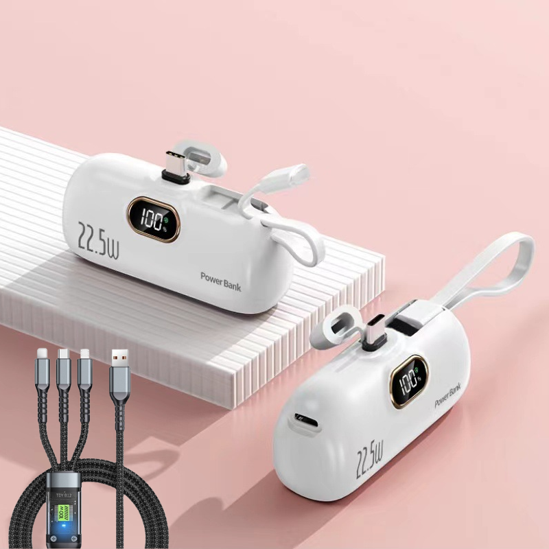 🔋 New Products Limited Time Offer ✨ 5000mAh Mini Portable Phone Power Bank