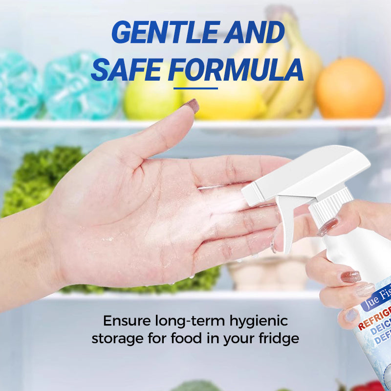 🧊 BUY 2 GET 1 FREE! ✨ Defrosting Spray for Fridge & Freezer - Rapid Ice Removal with Eco-Friendly Formula for Effortless Cleaning 🌿❄️