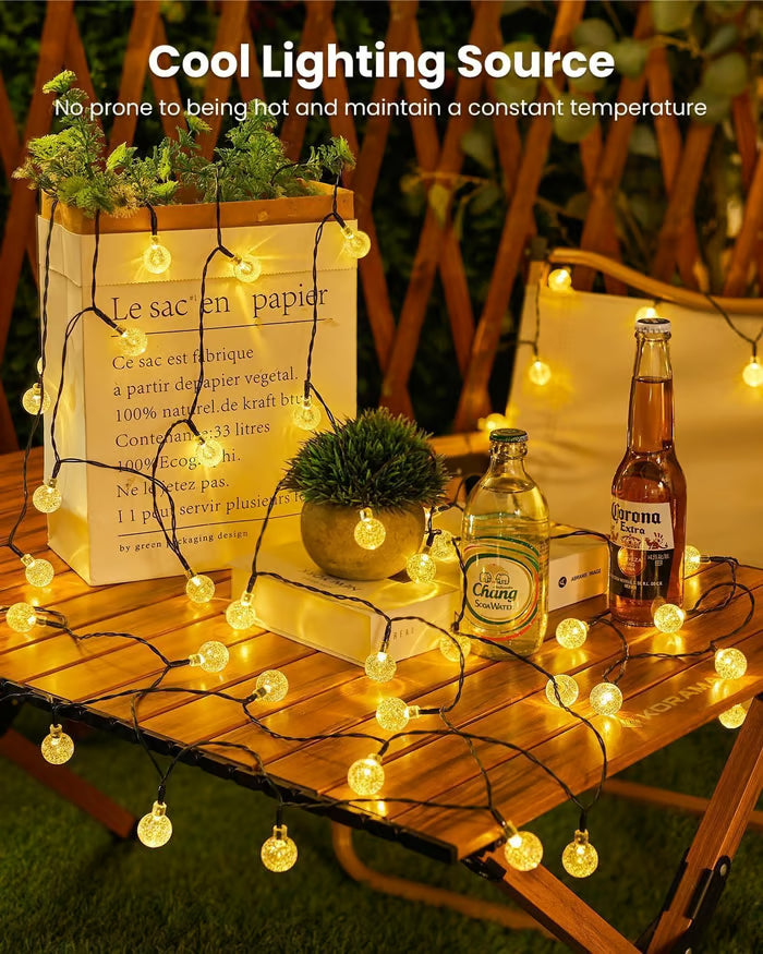 🎀Best Holiday Decorations🎀Waterproof Solar Powered LED Outdoor String Lights
