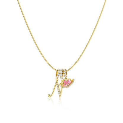 💖 LAST DAY – 57% OFF ✨ 3-layer pendant necklaces with initials A-Z 🎀 | Personalized & elegant