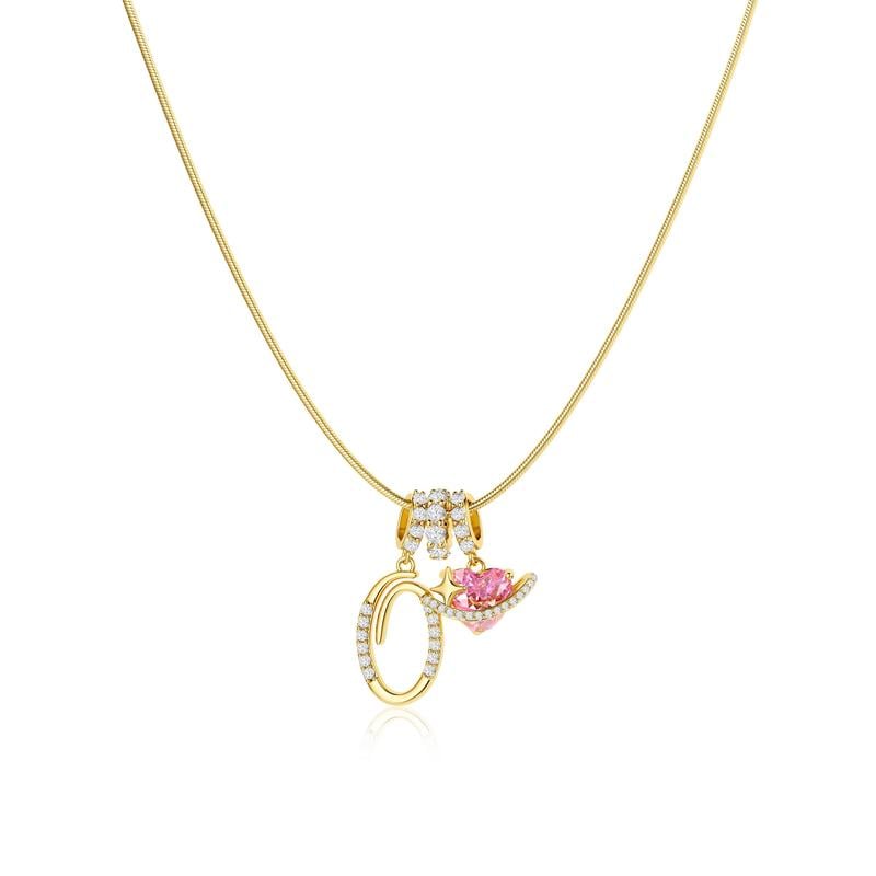 💖 LAST DAY – 57% OFF ✨ 3-layer pendant necklaces with initials A-Z 🎀 | Personalized & elegant