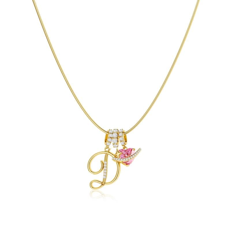 💖 LAST DAY – 57% OFF ✨ 3-layer pendant necklaces with initials A-Z 🎀 | Personalized & elegant
