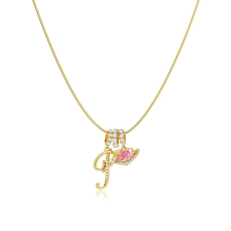 💖 LAST DAY – 57% OFF ✨ 3-layer pendant necklaces with initials A-Z 🎀 | Personalized & elegant