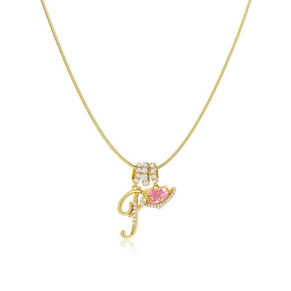 💖 LAST DAY – 57% OFF ✨ 3-layer pendant necklaces with initials A-Z 🎀 | Personalized & elegant