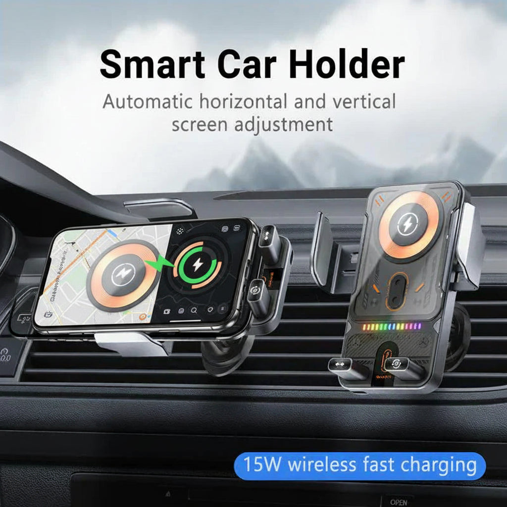 New Wireless Fast Charging Car Mount (2026)