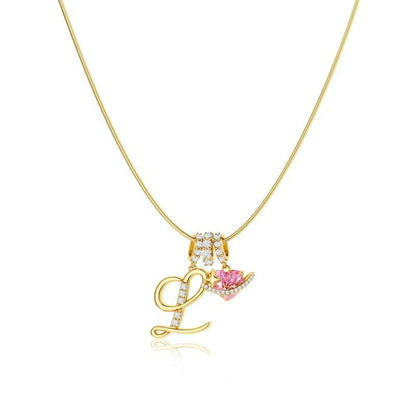 💖 LAST DAY – 57% OFF ✨ 3-layer pendant necklaces with initials A-Z 🎀 | Personalized & elegant