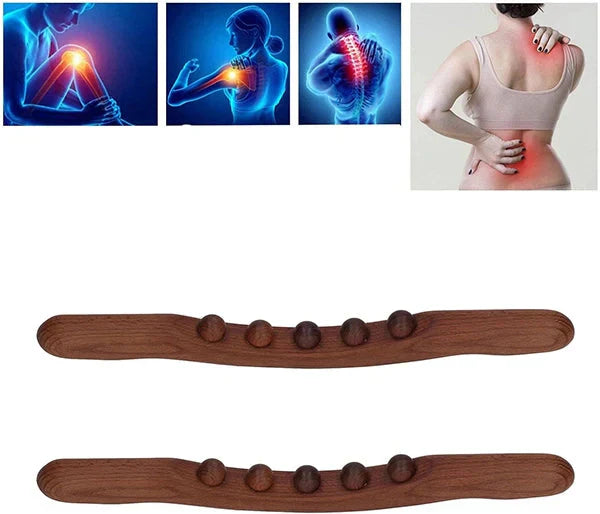 🎄Christmas bestsellers💥Wooden lymphatic massage stick