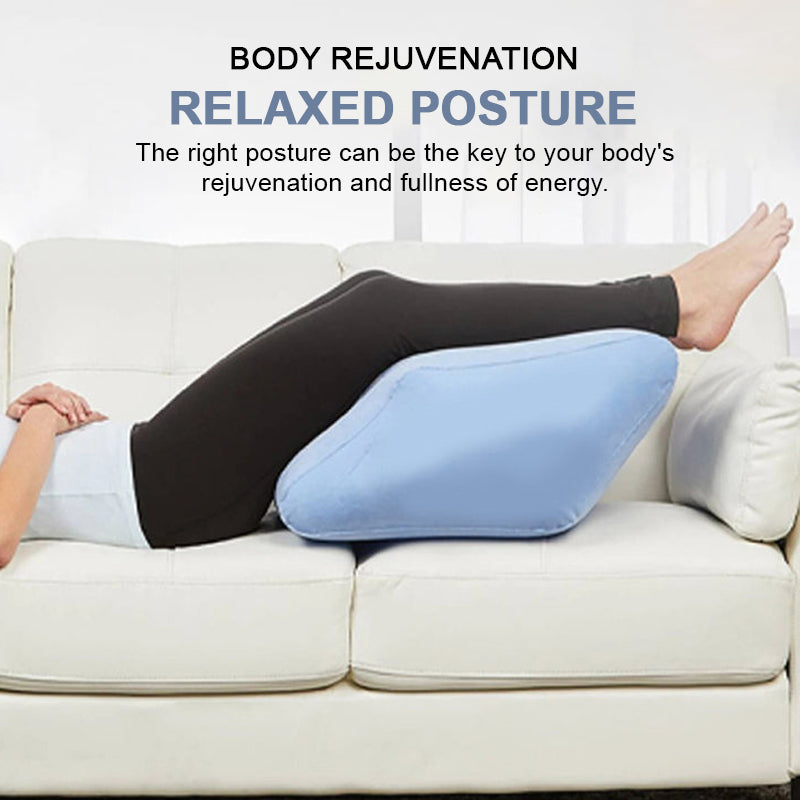 🔥🎁New arrival 50% OFF💥🛏️Inflatable leg pillows on the bed to prevent varicose veins