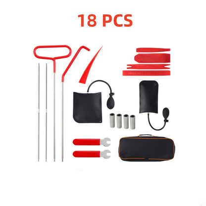 🥳2026 HOT SALE🥳💞50K+ SOLD!👴🔧 50% OFF! Professional Car Tool Kit – Complete repair tools, high hardness & durable. Portable case, grabber & air wedge. Fix doors, windows yourself. Save on garage bills. 🚗🛡️