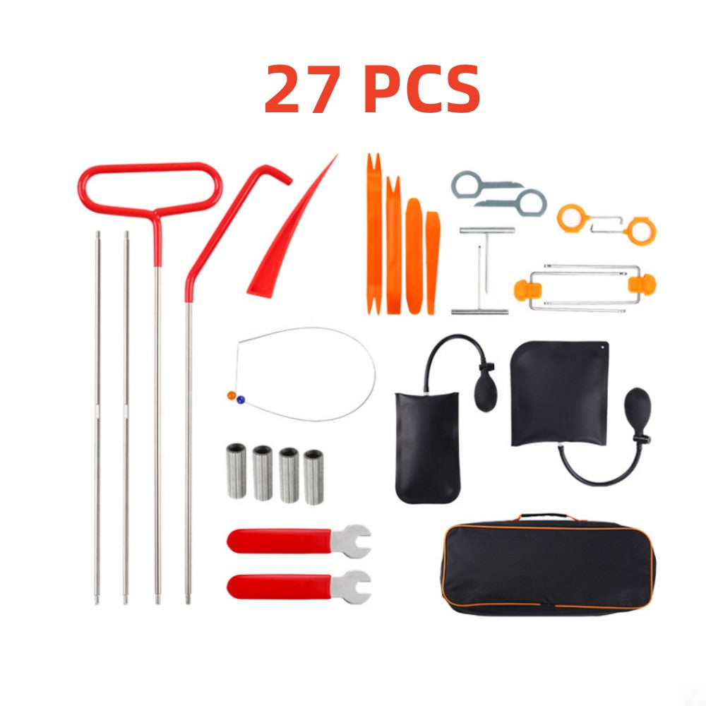 🥳2026 HOT SALE🥳💞50K+ SOLD!👴🔧 50% OFF! Professional Car Tool Kit – Complete repair tools, high hardness & durable. Portable case, grabber & air wedge. Fix doors, windows yourself. Save on garage bills. 🚗🛡️