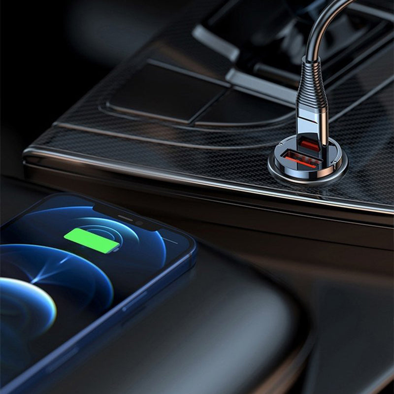 🚗🚗Sicheres Schnellladen unterwegs⚡⚡Auto-Ladegerät mit 30W und mehrfachen Schutzkreisen