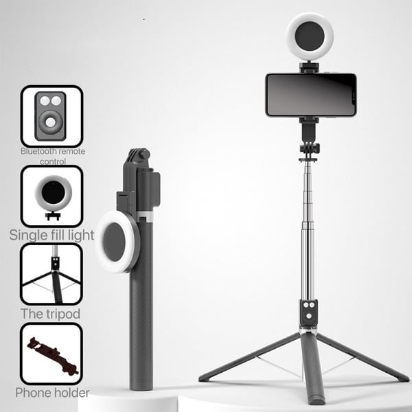 🎁⏳New 6 in 1 Bluetooth Selfie Stick