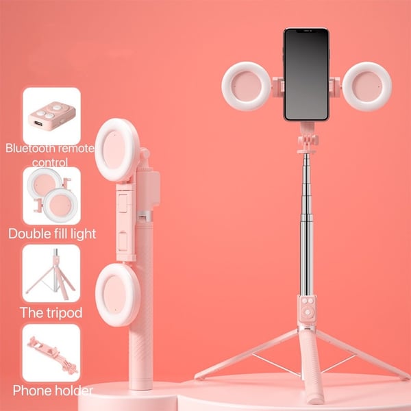 🎁⏳New 6 in 1 Bluetooth Selfie Stick