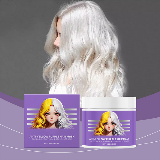 Anti-Yellowing Purple Hair Mask 💜 Say goodbye to Red Highlights! 💜
