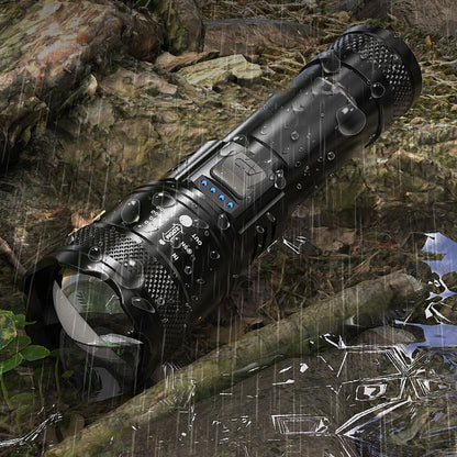 💥Super Strong Light Zoomable Flashlight