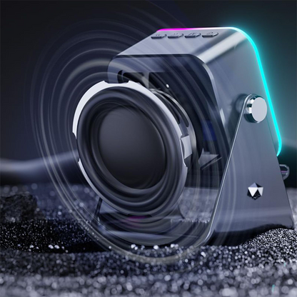 📱 5-in-1 Wireless Induction Bluetooth Speaker &amp; Phone Stand