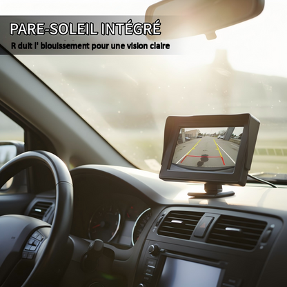 📢📢50% OFF! 🚗✨ 4.3" HD Car Display – Dual Video Input, Auto Reverse Switch & Wide 9V–35V Compatibility 💻