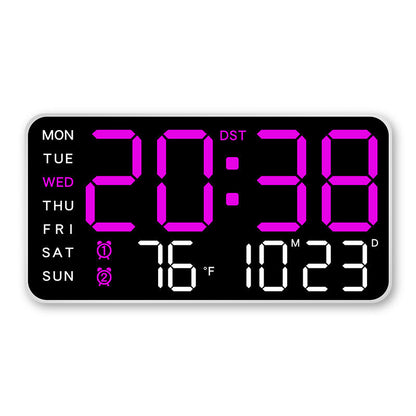 🔥Multifunctional decorative LED digital wall clock, the limitless digital clock for the modern Norwegian home
