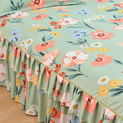 ⏳Limited-time 50% off⏰3-Piece Ruffled Bed Skirt Set🛏️