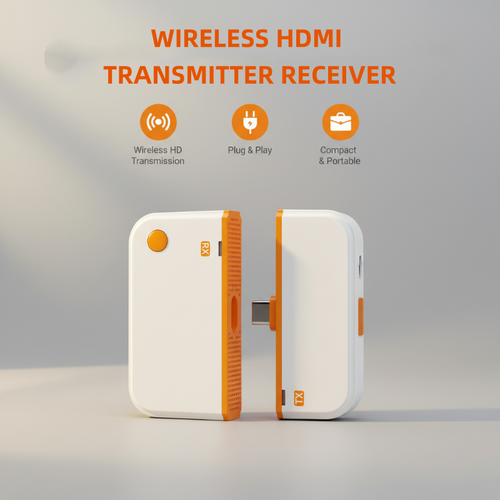 🥳2026 HOT SALE🥳💞50K+ SOLD!💻📺 Cut the Cord, Not the Quality! Wireless HDMI Transmitter – Last Day 50% OFF! 🎬✨
