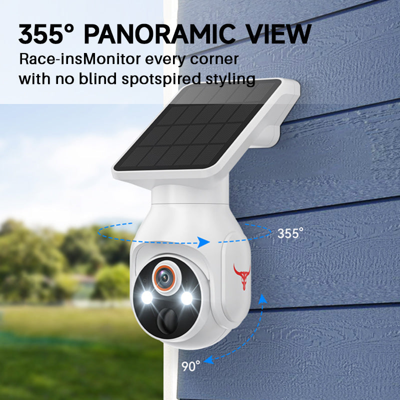 📹 True Wireless 355° Solar Security Camera – See Everything, Worry About Nothing 🏠⚡ Over 50K Sold! 🔭💞
