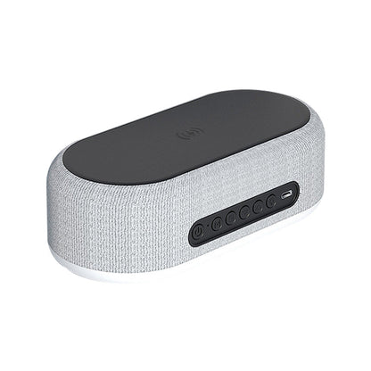 🔥Limited-time offer-6-in-1 Wireless Charging Station（Wireless charger, clock, Bluetooth speaker, night light, LED digital display, and thermometer）
