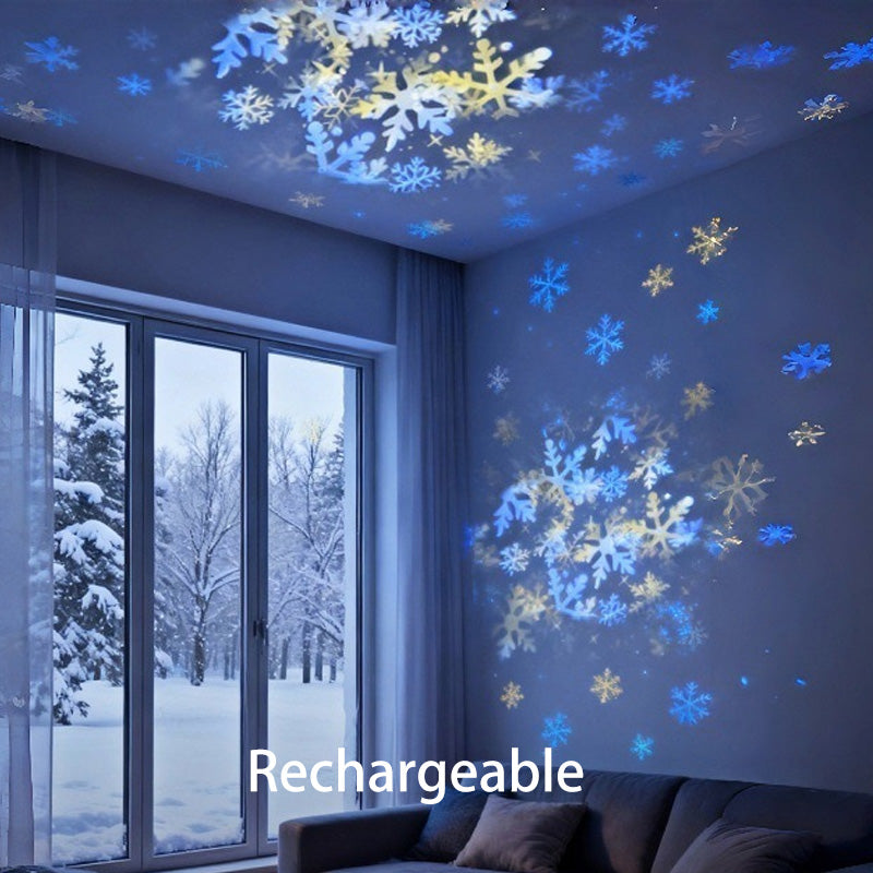 Dynamic Rotating LED Projector Light