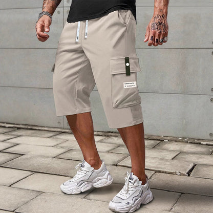 ⏳Time-Limited Special⏰📢Men's Casual Drawstring Capri Cargo Pants