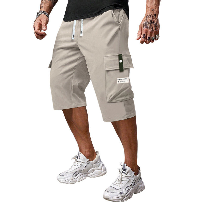 ⏳Time-Limited Special⏰📢Men's Casual Drawstring Capri Cargo Pants