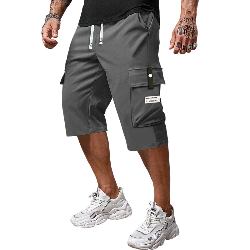 ⏳Time-Limited Special⏰📢Men's Casual Drawstring Capri Cargo Pants