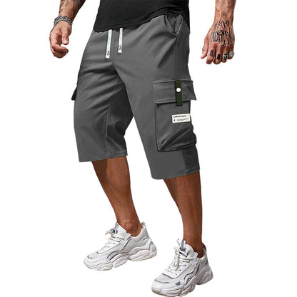 ⏳Time-Limited Special⏰📢Men's Casual Drawstring Capri Cargo Pants